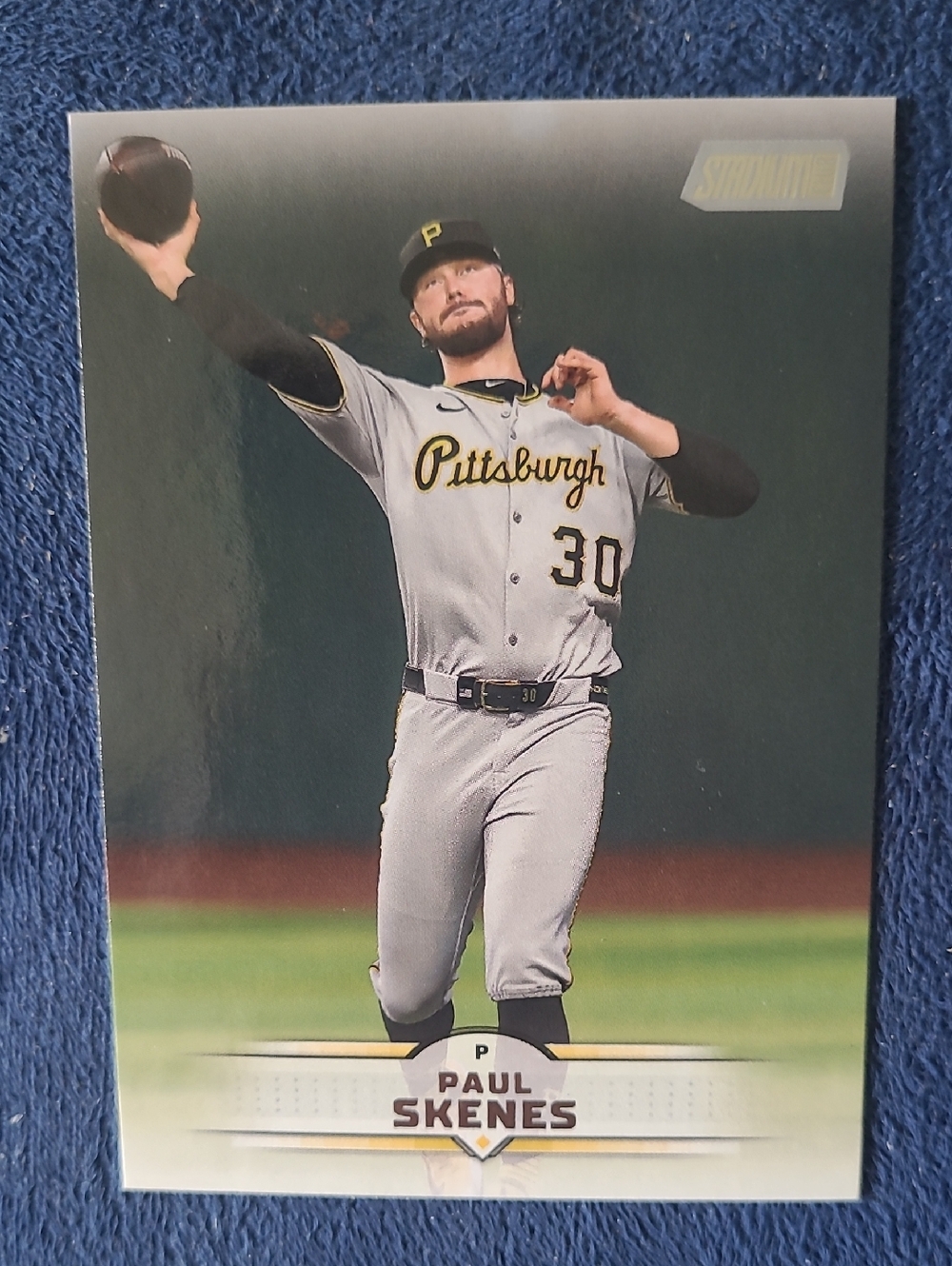 Paul Skenes Pittsburgh Pirates Baseball Card - 2025 Stadium Club